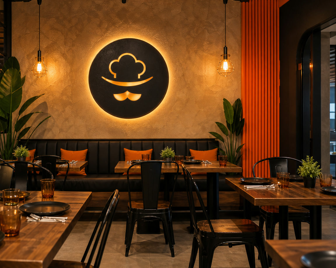 Papa Bistro dining room interior
